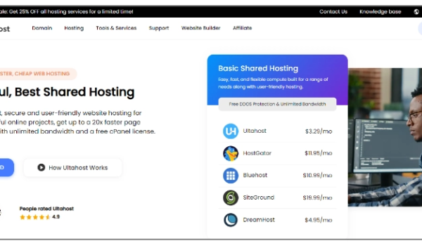 UltaHost Review 2024: Features, Pricing, Pros & Cons